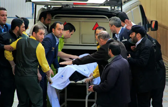 (تصاویر) انتقال پیکر مرتضی پاشایی