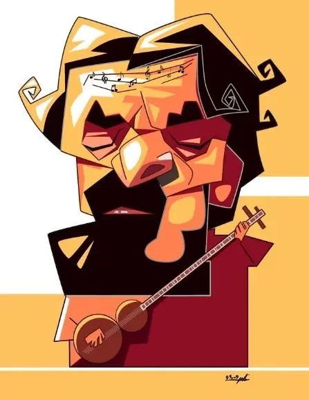 (کاریکاتور) حسین علیزاده!