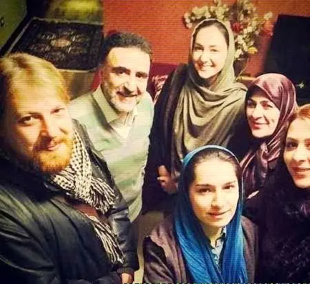 (تصویر) هانیه توسلی در کنار مصطفی تاج​زاده
