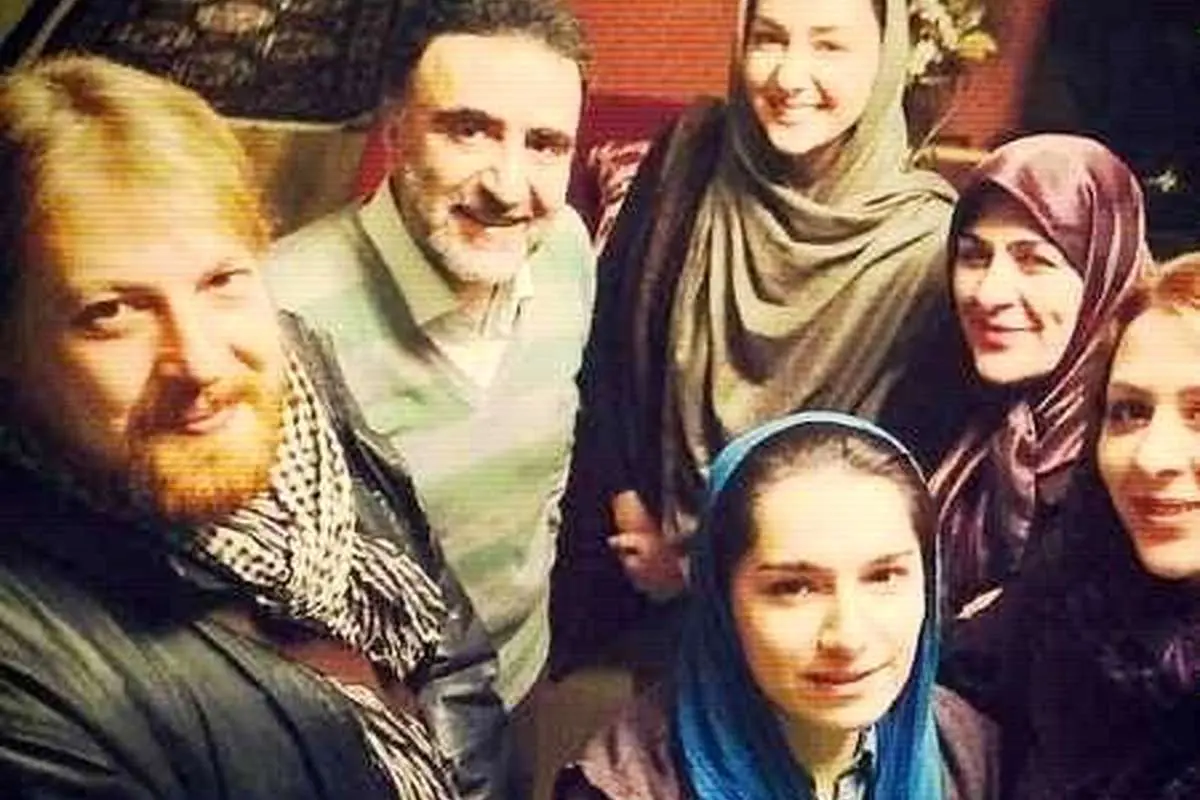 (تصویر) هانیه توسلی در کنار مصطفی تاجزاده