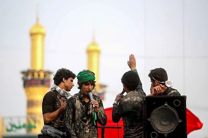 (تصاویر) حضور عزاداران حسینی در کربلای معلی