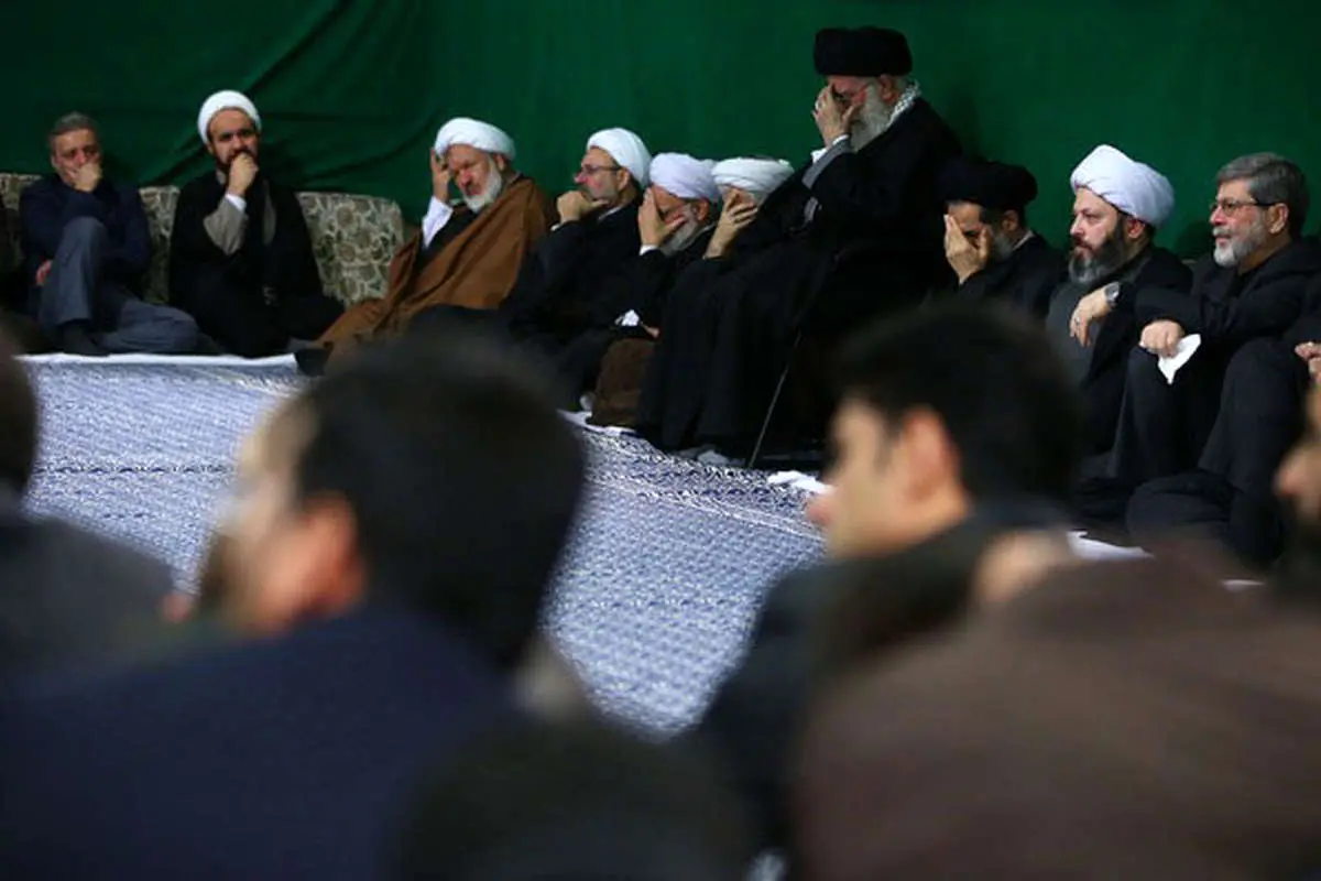 (تصاویر) عزاداری اربعین در حضور رهبر انقلاب