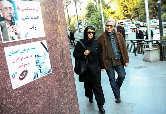 (تصاویر) مجلس ترحیم مرتضی احمدی