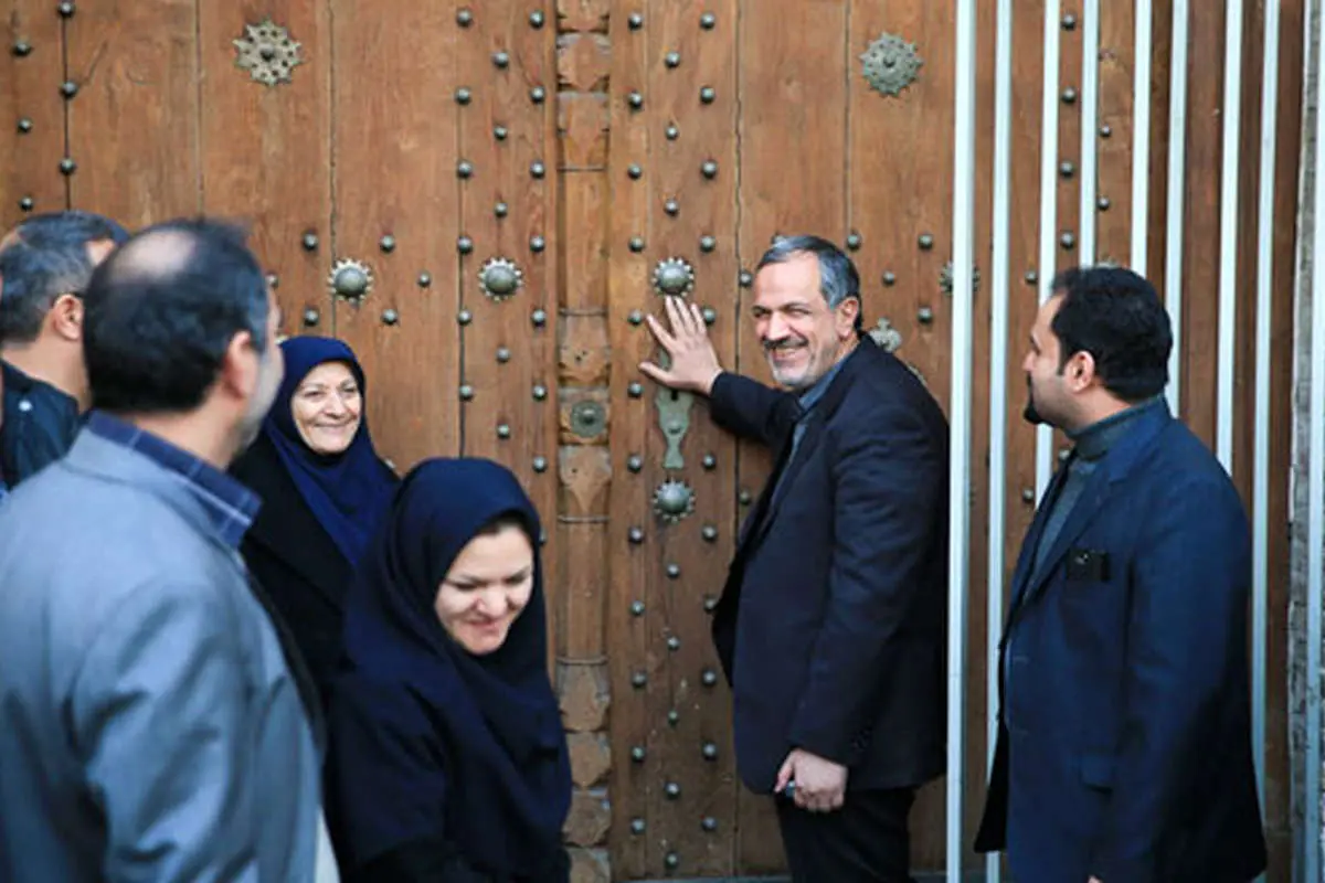 (تصویر) دری که پس از سالها باز شد