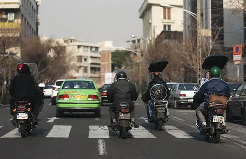 (تصاویر) هوای تهران در شرایط ناسالم