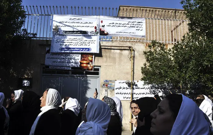 (تصاویر) خاکسپاری رهبر صابئین ایران