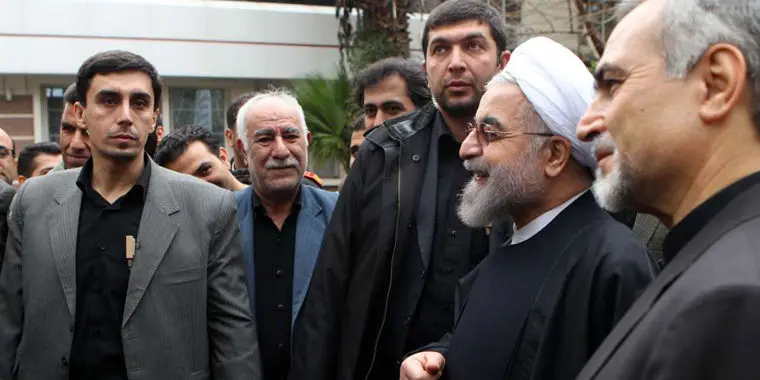 عیادت رئیس‌جمهور، آیین عزاداری، دیدار لاریجانی با اسد، پخت بزرگترین آش نذری، خشکسالی تالاب و ...
