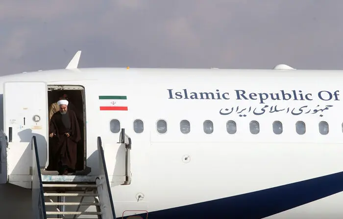(تصاویر) استقبال از روحانی در بیرجند