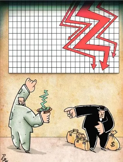 (کاریکاتور) احوال بورس!