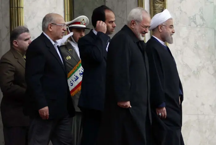 (تصاویر) استقبال رسمی روحانی از "مادورو"