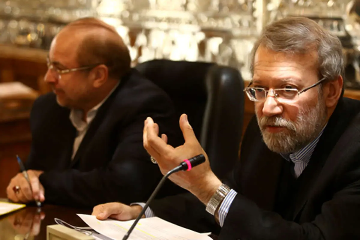 انتقادات قالیباف در دیدار با علی لاریجانی