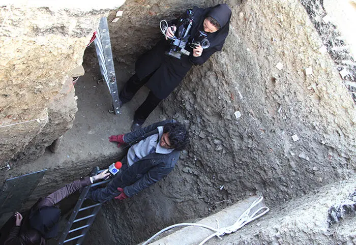 (تصاویر) کشف اسکلت 5هزار ساله در تهران