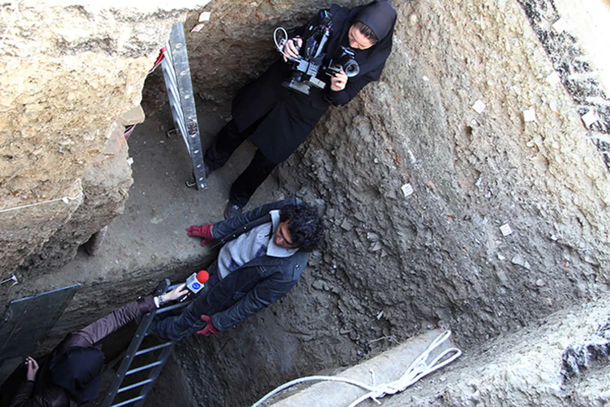 (تصاویر) کشف اسکلت 5هزار ساله در تهران