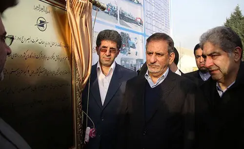 (تصویر) جهانگیری پشت فرمان