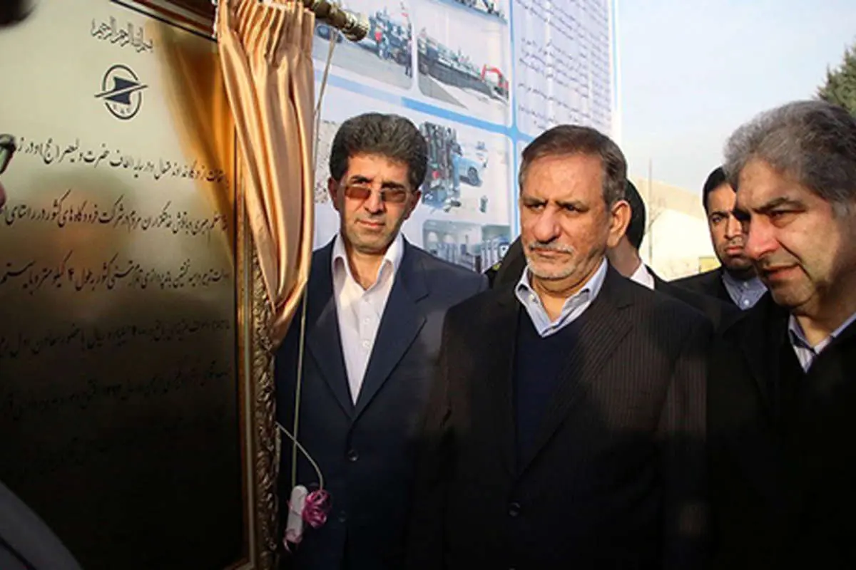 (تصویر) جهانگیری پشت فرمان