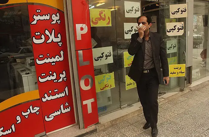 (تصاویر) گرد و غبار شدید در اهواز