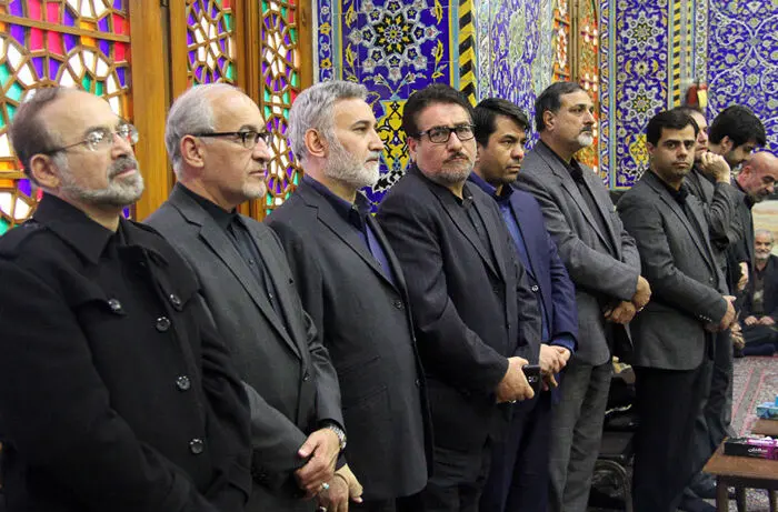 (تصاویر) مجلس ترحیم سیده فاطمه خاتمی