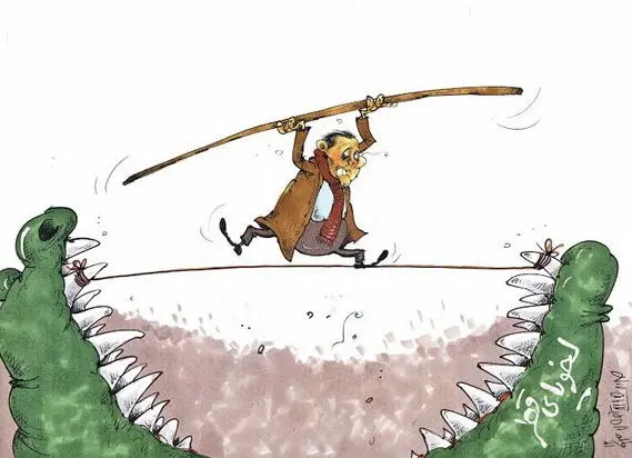 (کاریکاتور) حمید درخشان و لخویا!