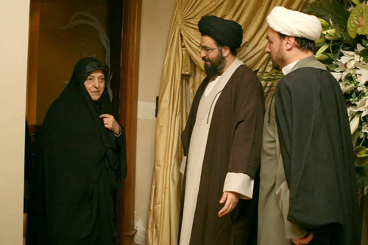 (تصاویر) مهناز افشار و ابتکار در بیت طباطبائی