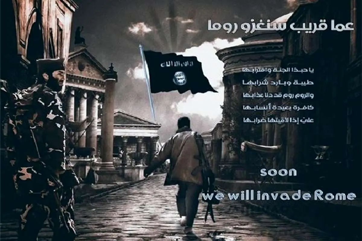 (تصویر) داعش: به زودی «رم» را فتح میکنیم!