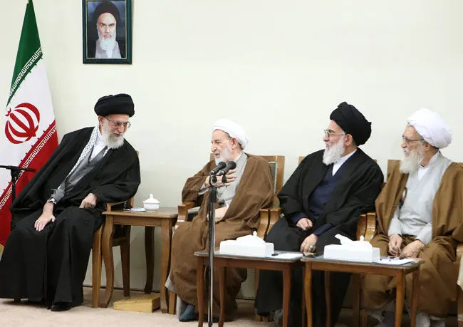 (تصاویر) دیدار اعضای خبرگان با رهبر انقلاب