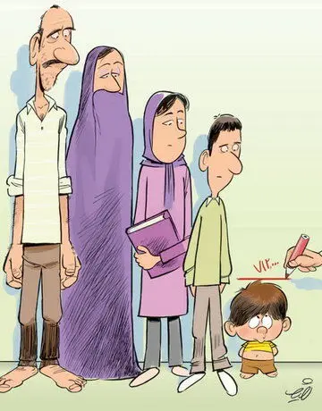 (کاریکاتور) کف حقوق در سال آینده!