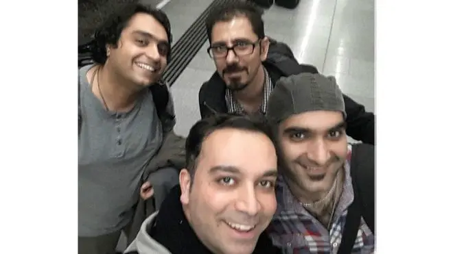 (تصویر) خبرنگارهای ایرانی پیش از سفر "مرگ"