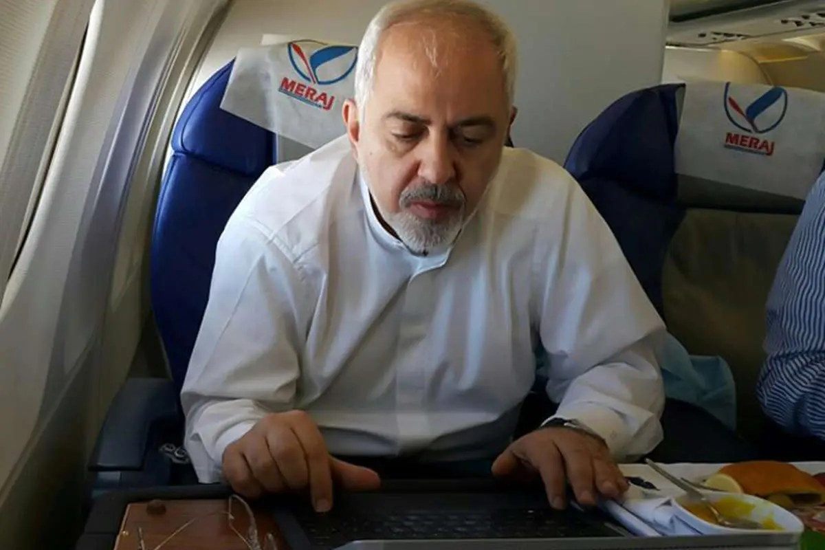 (تصاویر) سفر ظریف به سوئیس