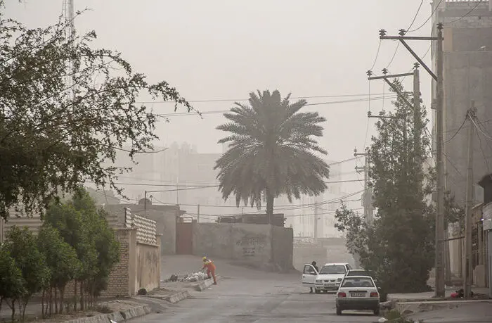 (تصاویر) گرد و غبار در بندرعباس