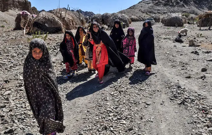 (تصاویر) مدرسه کپری در روستای «میسی»