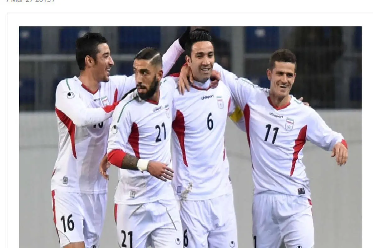 بازتاب پیروزی ایران مقابل شیلی در سایت AFC