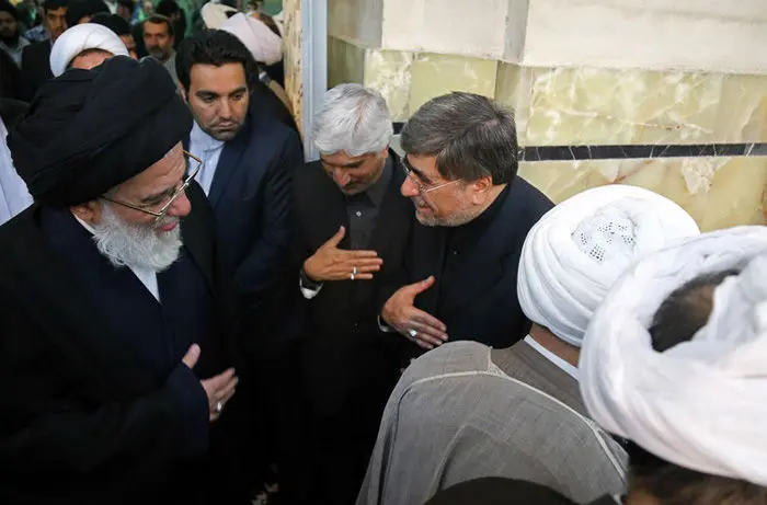 (تصاویر) بزرگداشت همسرآیت‌الله جنتی در قم