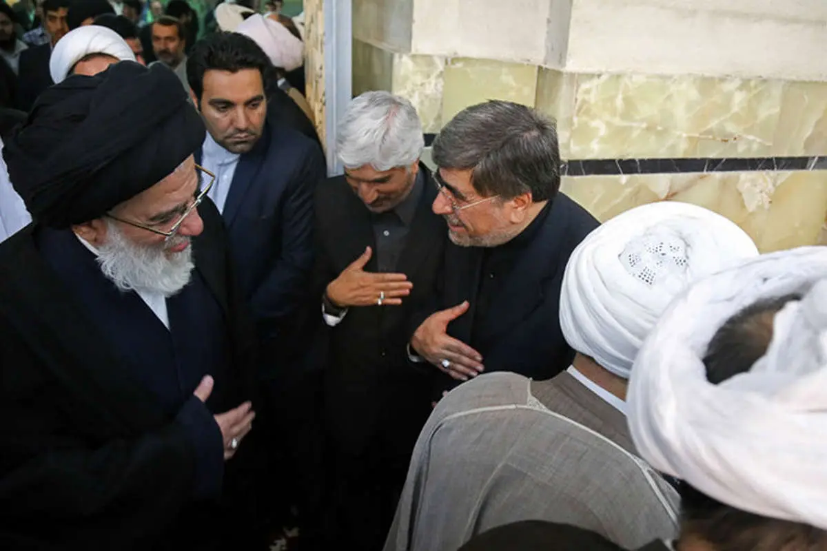 (تصاویر) بزرگداشت همسرآیتالله جنتی در قم