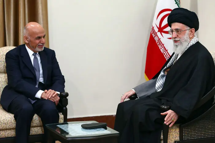 (تصاویر) دیدار اشرف‌غنی با رهبر انقلاب