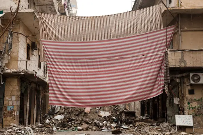 (تصاویر) حلب، ویرانۀ متروک