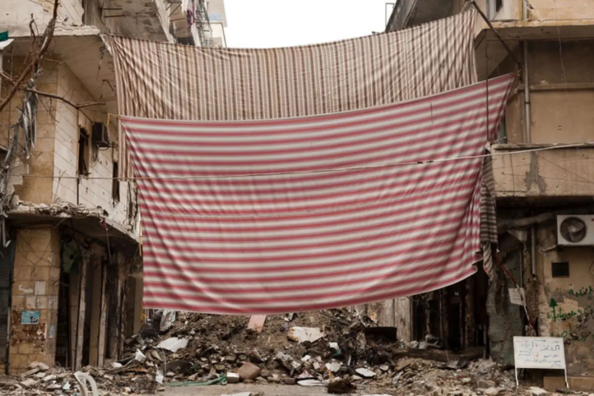 (تصاویر) حلب، ویرانۀ متروک