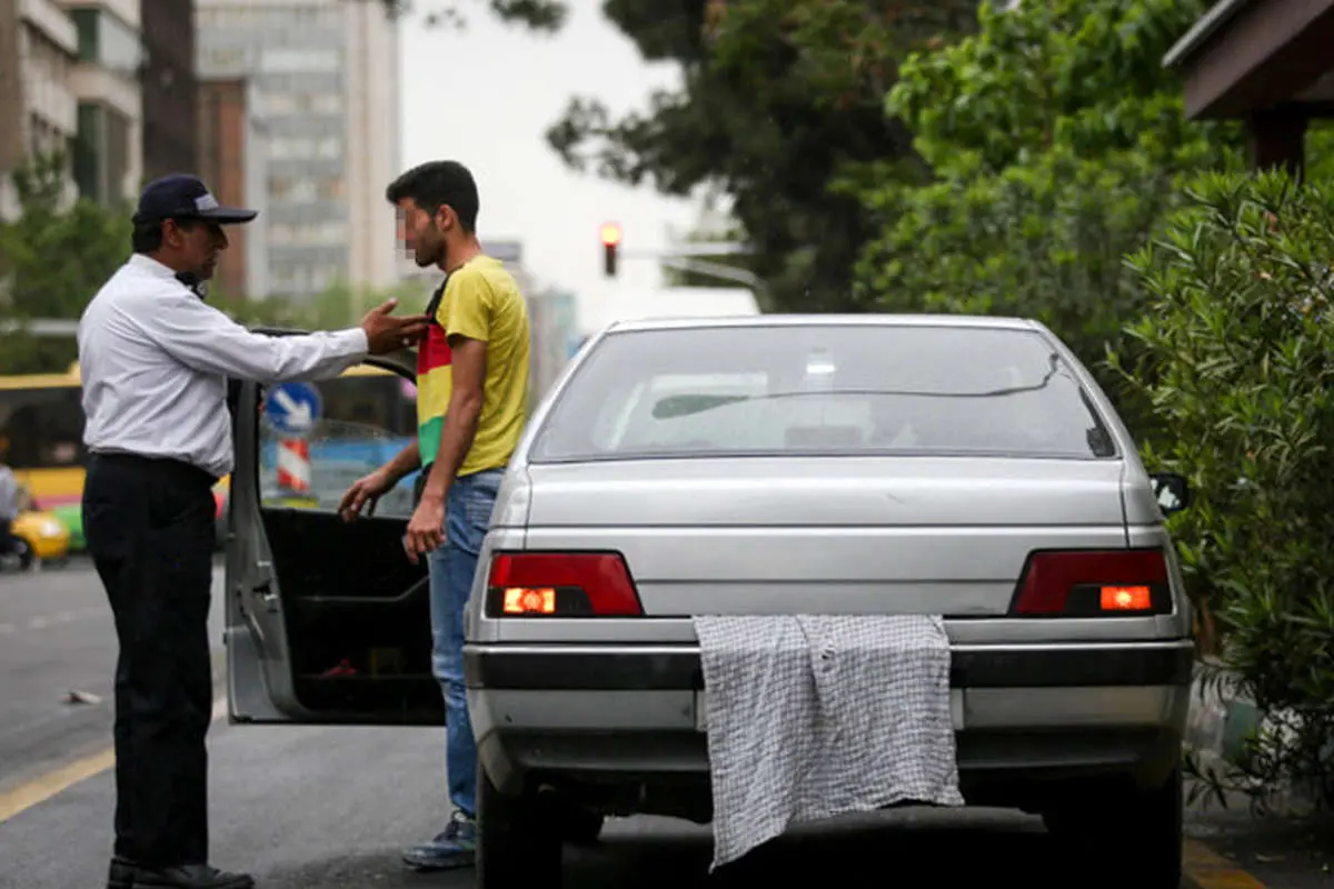 (تصاویر) برخورد با خودروهای پلاک مخدوش