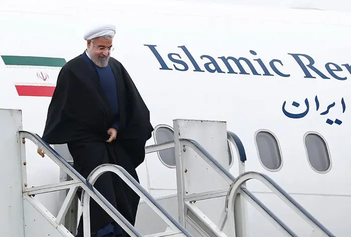 (تصاویر) استقبال از روحانی در گیلان
