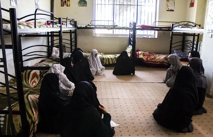 (تصاویر) مرکز ترک اعتیاد بانوان در بجنورد