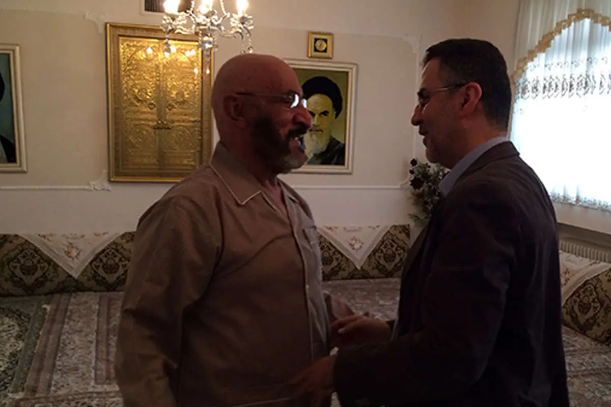 (تصویر) عیادت ایوبی از فرجاللهسلحشور