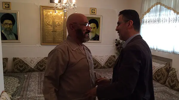 (تصویر) عیادت ایوبی از فرج‌الله‌سلحشور