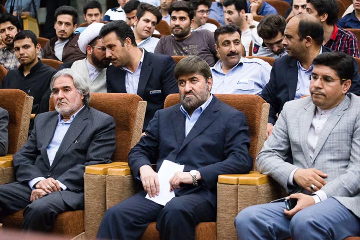 (تصاویر) سخنرانی علی مطهری در مشهد