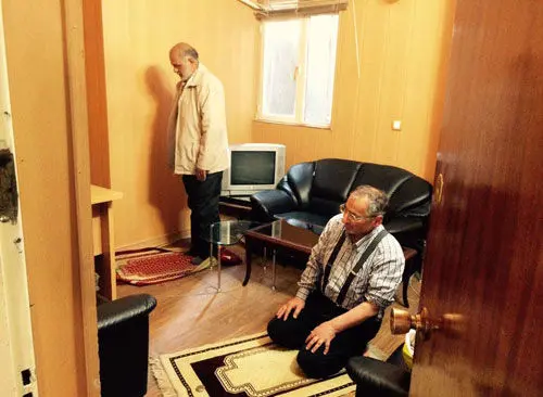 عکسی متفاوت از زیباکلام و الله‌کرم