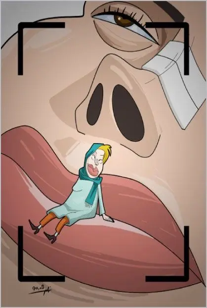 (کاریکاتور) چالش دماغ طبیعی!