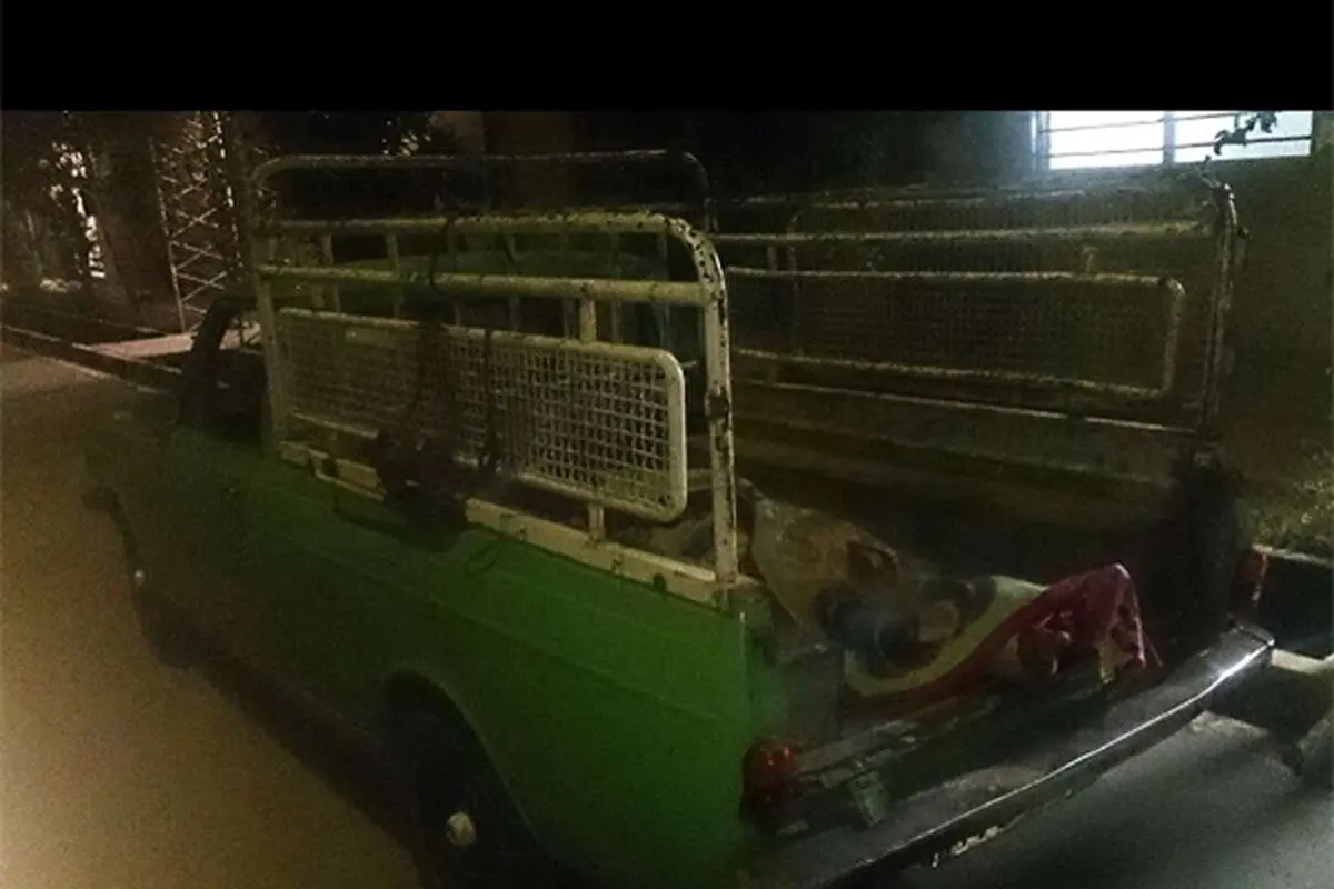 (تصویر) جابجایی پیکر مسئول خرمشهری با وانت!