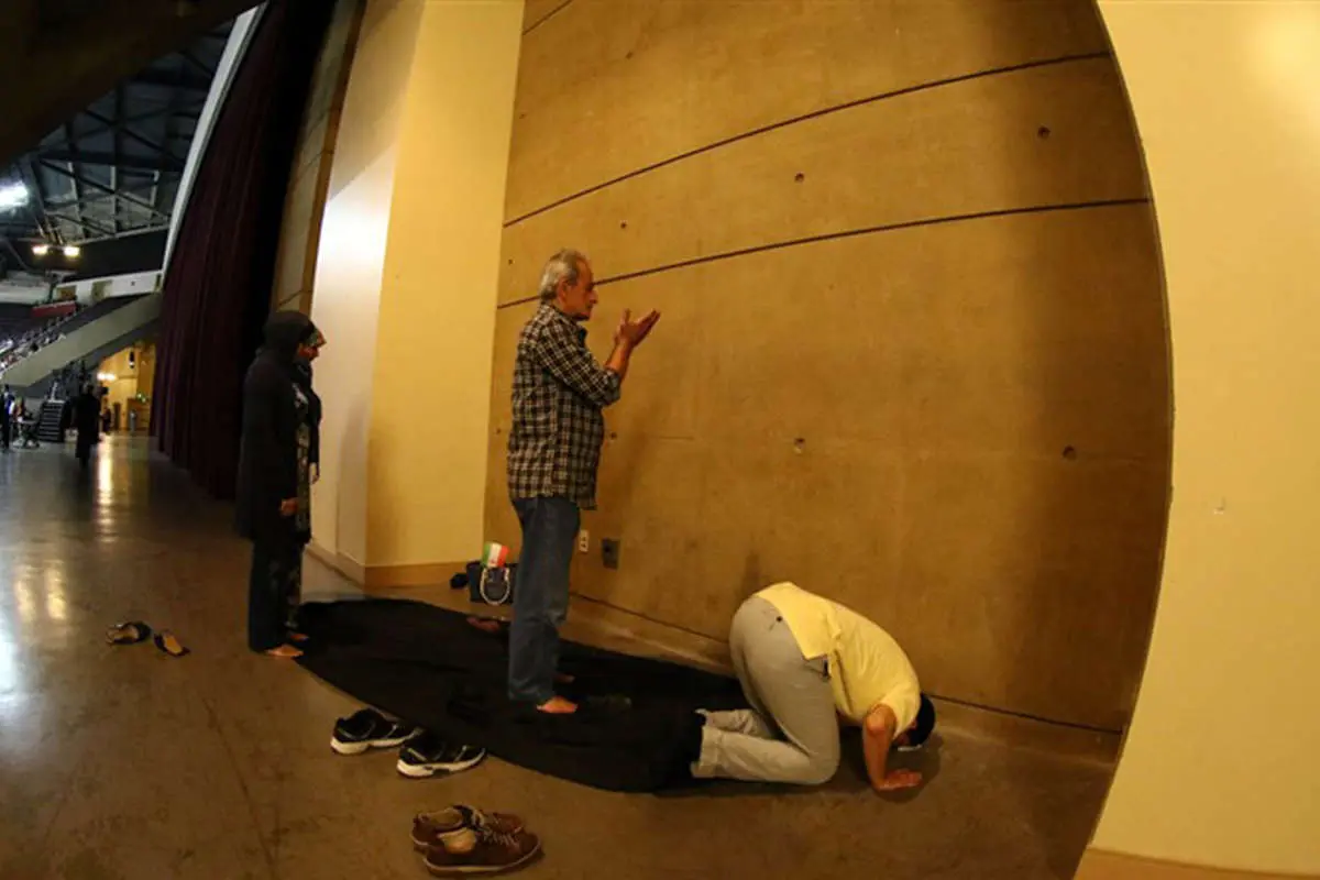 (تصاویر) حواشی دیدار والیبال ایران و امریکا