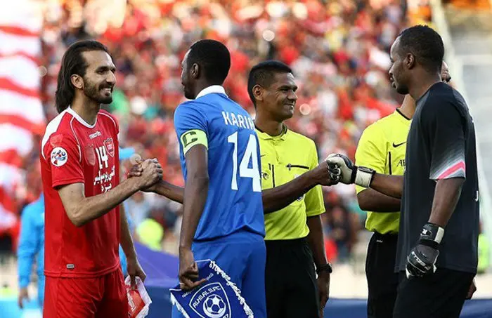 (تصاویر) حواشی دیدار پرسپولیس و الهلال