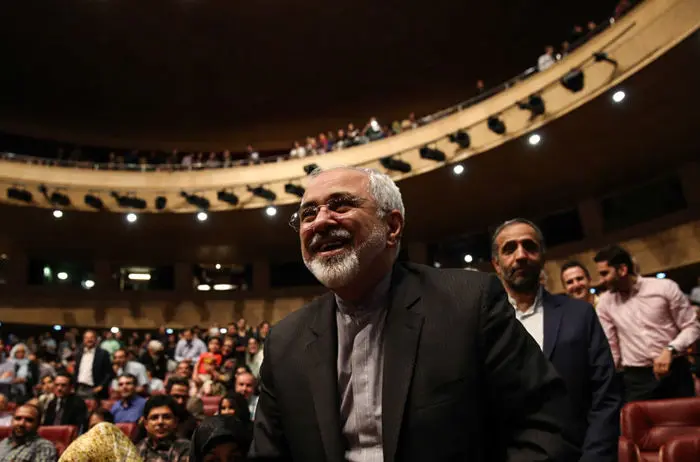 (تصاویر) ظریف میهمان ارکستر «البرز»