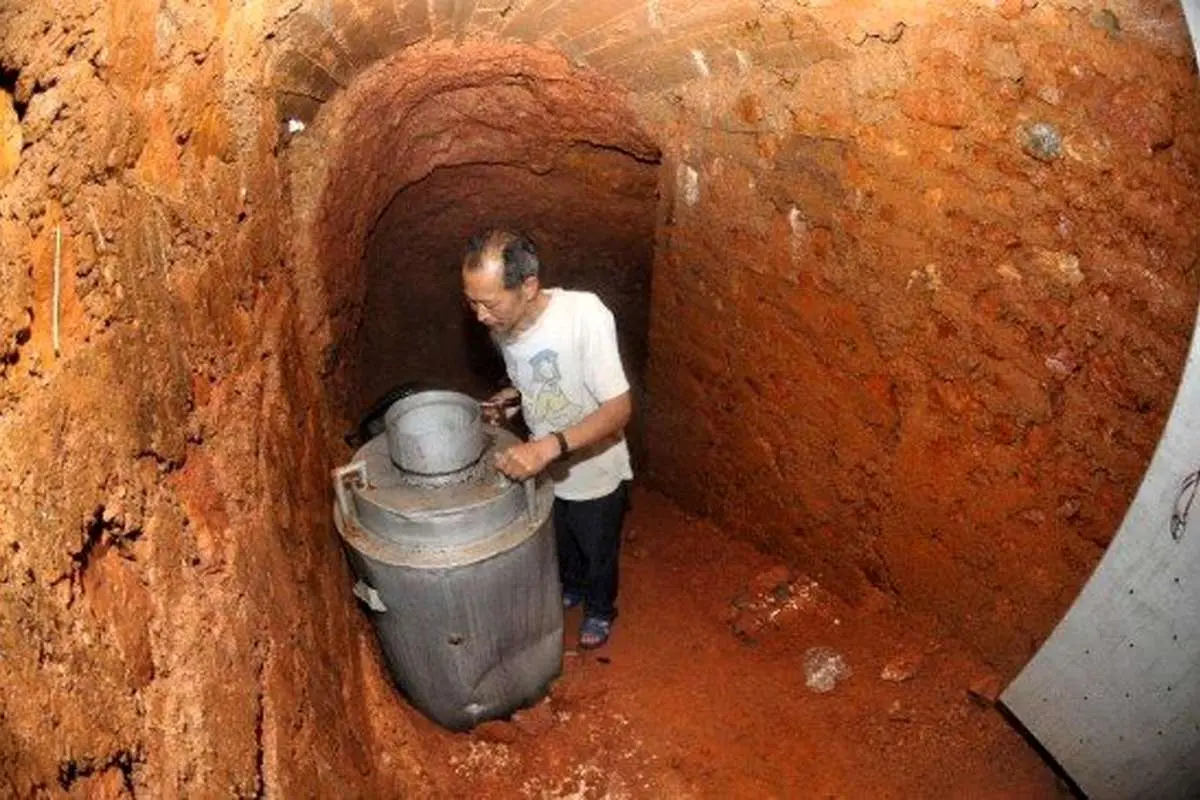 (تصاویر) زندگی ۱۰ ساله در غار به دلیل طلاق