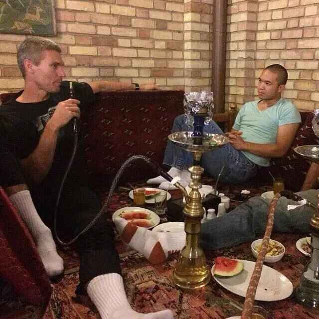 (تصویر) تهرانگردی تیم ملی آمریکا با طعم قلیان